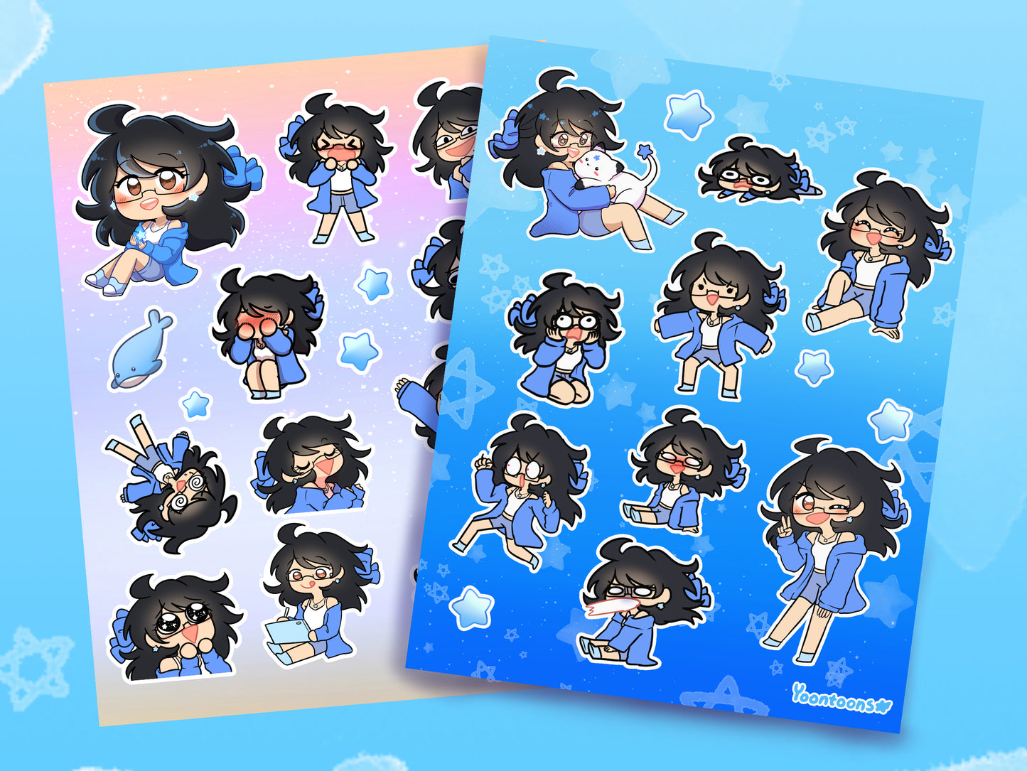 Yoontoons' Sticker Sheets