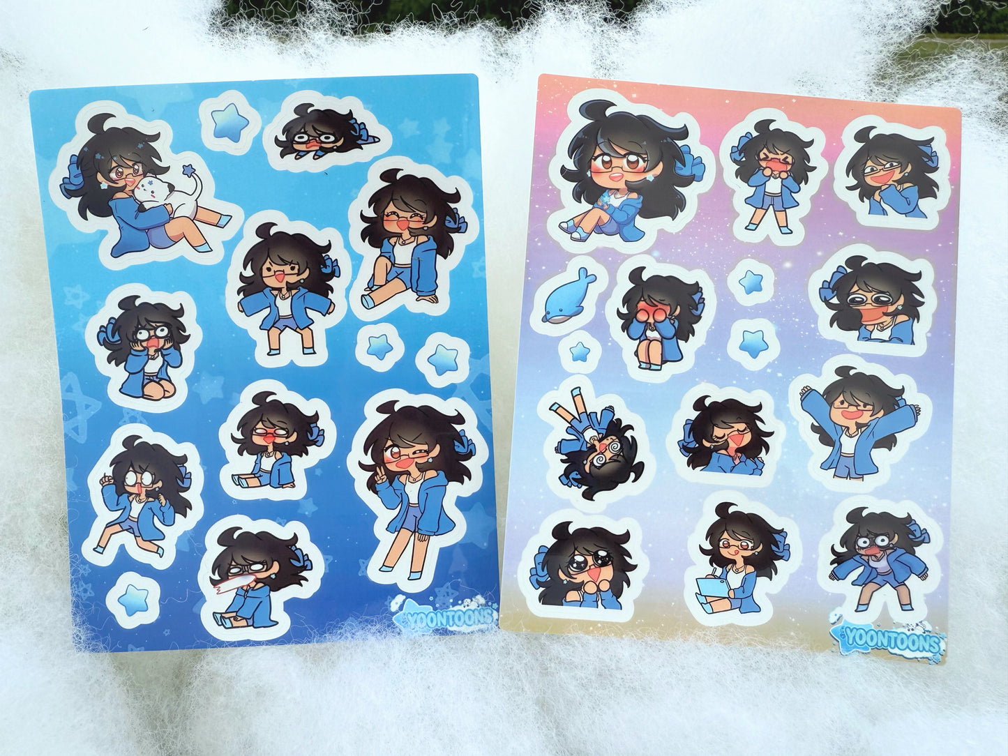 Yoontoons' Sticker Sheets