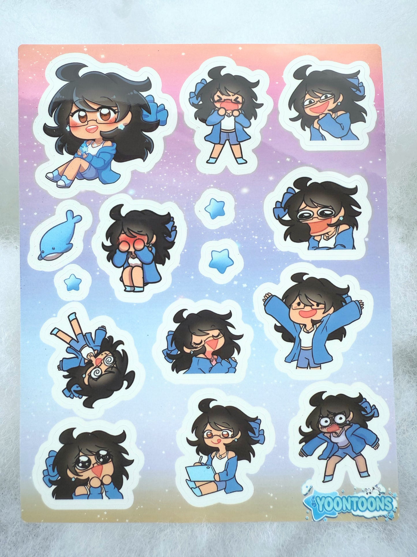 Yoontoons' Sticker Sheets