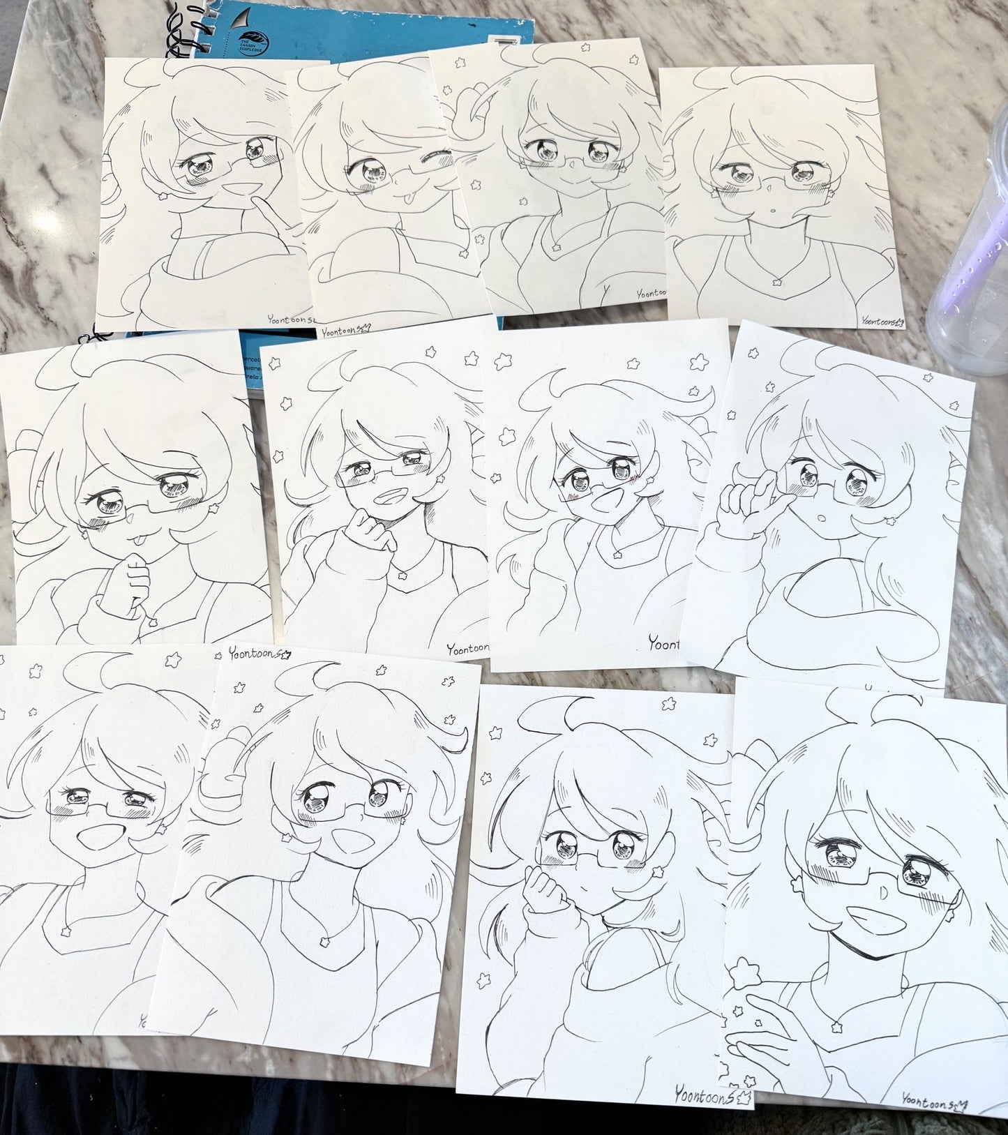 Yoontoons' Original Drawings