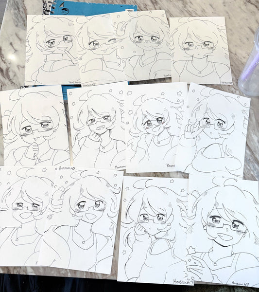 Yoontoons' Original Drawings